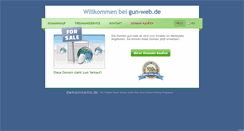 Desktop Screenshot of gun-web.de